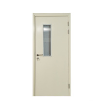 Factory Direct Sale Construction Monolithic Tempered Glass Medical Door